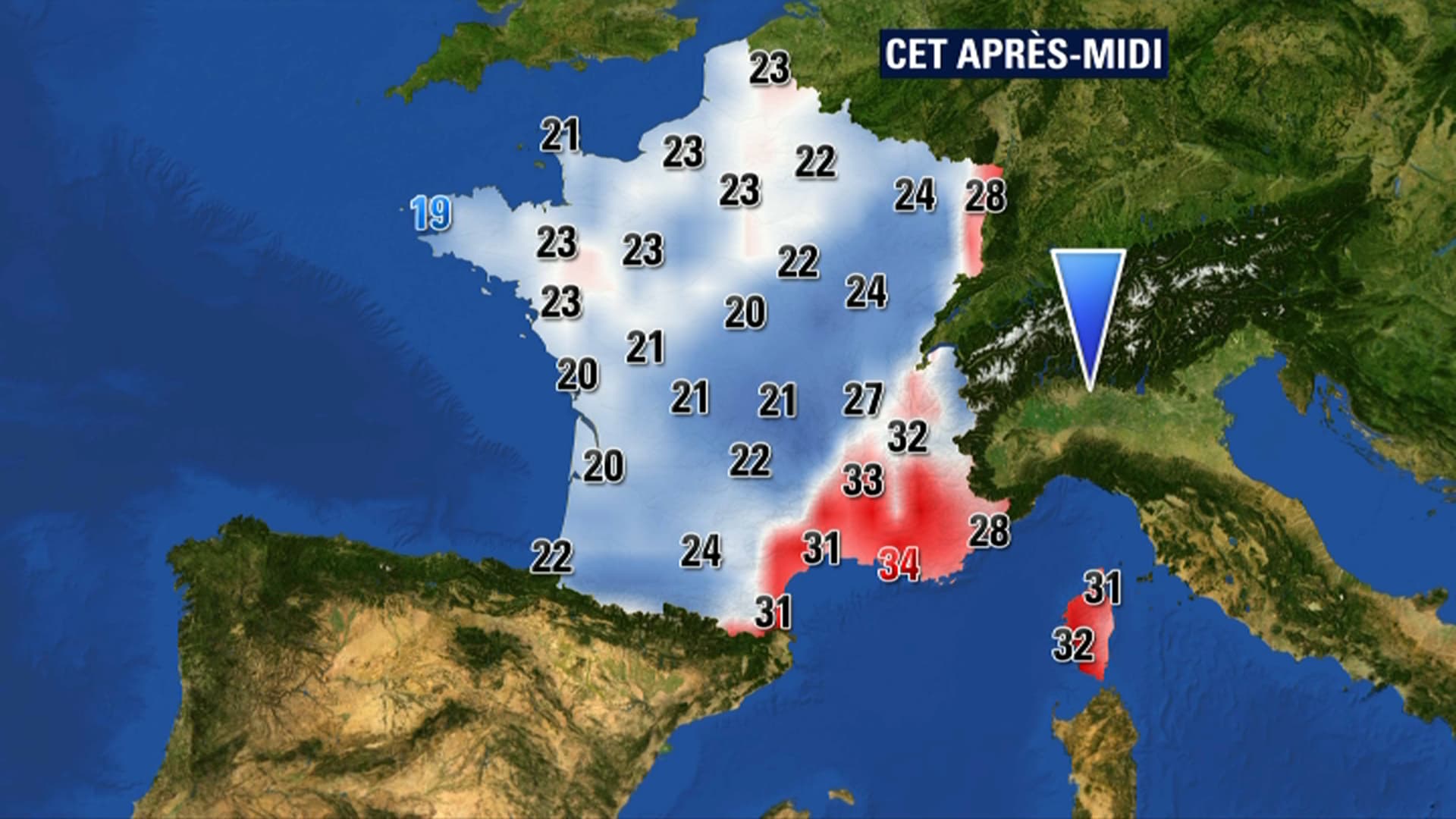 temperatures 