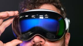 L'Apple Vision Pro, le casque de réalité virtuelle d'Apple