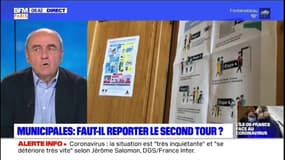 Jean-Louis Missika, co-directeur de campagne d'Anne Hidalgo, trouverait "profondément choquant" d'annuler les résultats du premier tour en cas de report du second