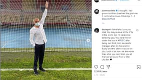 L'entraîneur portugais José Mourinho, le 24 septembre 2020