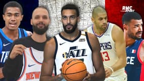 NBA : Gobert, Fournier, Batum ... Qui sont les Français de la saison 2021-2022 ?