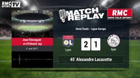 Lyon-Ajax (3-1) : Le Match Replay avec le son de RMC Sport