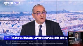 Laurent Nuñez: "2000 personnes se sont réunies en petits groupes très mobiles hier à Paris"