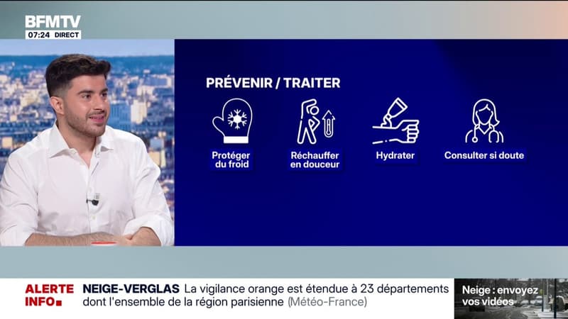 Grand froid: comment gérer les engelures qui peuvent apparaître avec ces températures?