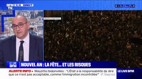 Nouvel An: 10.000 membres des forces de l'ordre mobilisés à Paris, "c'est le même chiffre que l'an passé", affirme Laurent Nuñez, préfet de police de Paris