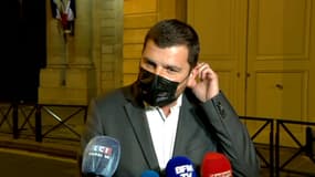 Grégory Joron du syndicat Unité SGP Police FO. 