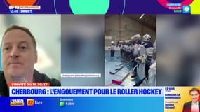 "Un sport atypique qui attire": à Cherbourg, l'engouement pour le roller hockey