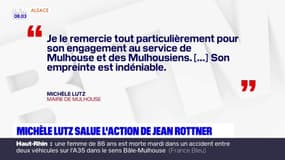 Mulhouse: Michèle Lutz salue l'action de Jean Rottner