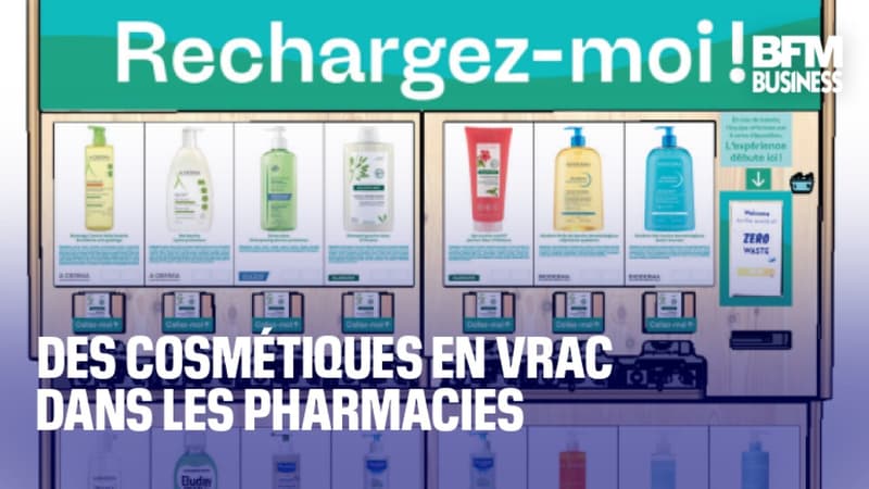 Des cosmétiques en vrac dans les pharmacies