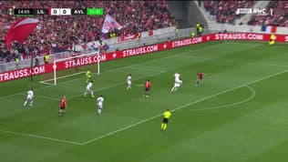 Lille-Aston Villa: le but de Yazizi, qui remet tous les compteurs à zéro après seulement un quart d’heure