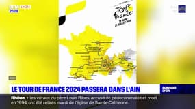 Le Tour de France 2024 passera dans l'Ain