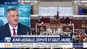 Jean Lassalle affirme payer "avec honneur et fierté" son amende pour avoir porté un gilet jaune à l'Assemblée