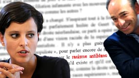 Accusé de récupérer les idées de l'extrême droite, Jean-François Copé avance que Najat Vallaud-Belkacem a également parlé de "racisme anti-blancs".