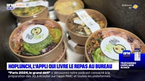 Hoplunch, l'application qui livre le repas au bureau