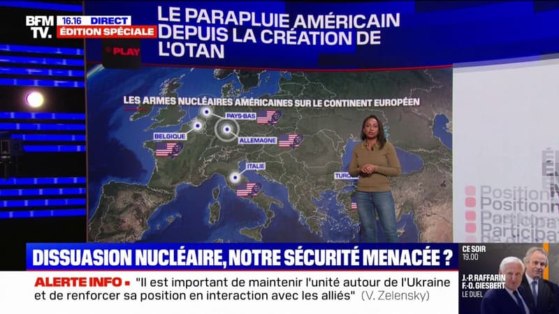 Le débat sur le parapluie nucléaire européen relancé