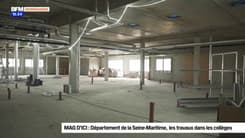 MAD D'ICI : Département de la Seine-Maritime, les travaux dans les collèges