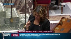 Pour Maud Petit, député MODEM, l'interdiction de la fessée "doit s'accompagner de campagnes de sensibilisation"