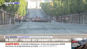 14-Juillet: l'heure est aux répétitions en vue du traditionnel défilé sur les Champs-Élysées