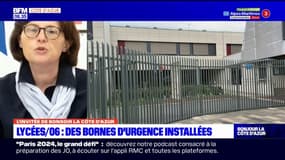 Alpes-Maritimes: des bornes d'urgence installées devant les lycées