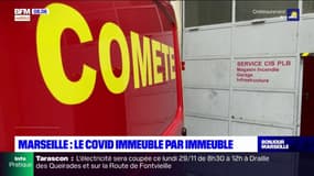 Marseille: les marins-pompiers mesurent le Covid immeuble par immeuble