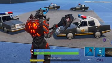 Fortnite a éliminé les voitures de police de son jeu.
