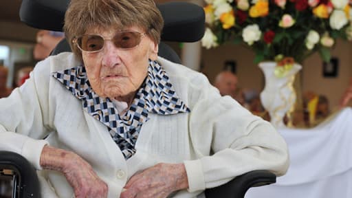 Marie-Thérèse Bardet était la personne la plus âgée d'Europe.
