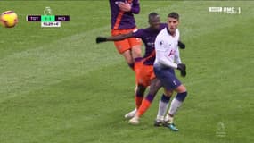 VIDÉO : Le geste d'humeur de Benjamin Mendy après avoir reçu un coup d'Erik Lamela