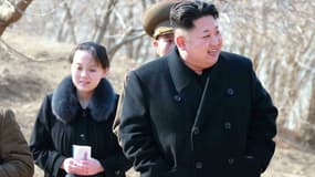 Kim Yo-jon, la sœur de Kim Jong-un, en mars 2015