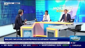 Olivier Salleron (FFB) : Malgré l'inflation, les entreprises du bâtiment tiennent - 15/06