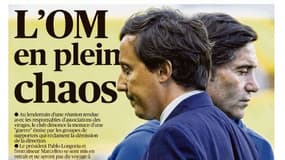 La Une de La Provence du 20 septembre 2023