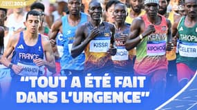 JO 2024 / Marathon : "Tout a été fait dans l'urgence" raconte Hassan Chahdi
