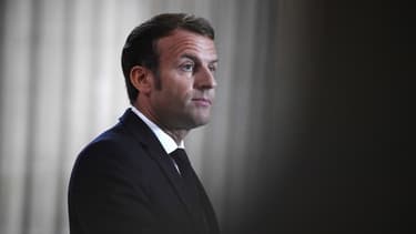 Emmanuel Macron au Panthéon le 4 septembre 2020