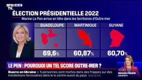 Présidentielle: comment expliquer les bons scores de Marine Le Pen en Outre-mer au second tour ?