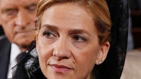 L'infante Cristina, fille du roi d'Espagne Juan Carlos, a été inculpée mercredi dans le cadre d'une enquête pour détournement de fonds visant son mari Inaki Urdangarin. On ignore quelles charges ont été retenues à l'encontre de la princesse. /Photo d'arch