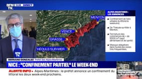 Le préfet des Alpes-Maritimes partage "la douleur" des nouvelles restrictions mais appelle à la responsabilité