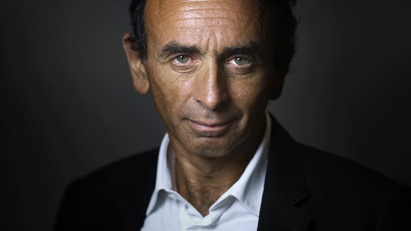 Le polémiste Eric Zemmour s'exprime sur C à Vous, sur France 5.