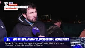 "Les annonces d'aujourd'hui sont un premier pas, on attend la suite": Des agriculteurs mobilisés sur l'autoroute A64 réagissent aux mesures annoncées par Gabriel Attal 