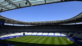 Le Stade de France vu de l'intérieur, le 9 juin 2016. 
