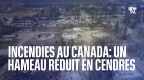 Canada: un hameau réduit en cendres après les feux de forêt