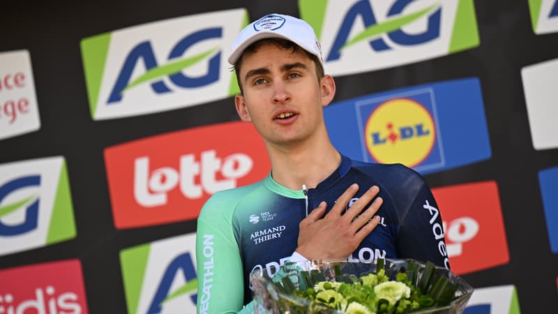 Paul Seixas apres sa victoire sur la Fleche Wallonne le 22 avril 2026 2274465
