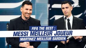 Fifa The Best : Messi meilleur joueur, Martinez meilleur gardien 
