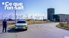 La police et les services de renseignement danois (PET) sont présents au DSB sur Kystvejen, près de l'aéroport de Copenhague, le mardi 23 septembre 2025. 