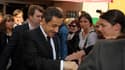 Dans cette bourgade du Gard, près de Nîmes, au "Café de l'avenir", Nicolas Sarkozy a estimé qu'une "dynamique" en sa faveur était en cours et qu'elle a commencé bien avant que l'affaire du tueur au scooter Mohamed Merah ne remette la sécurité au coeur de