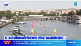 JO: dernières répétitions avant la cérémonie d’ouverture sur la Seine