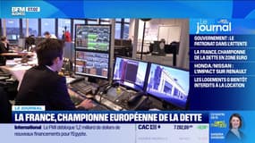 Dette: la France devrait devenir le plus gros emprunteur de la zone euro en 2025