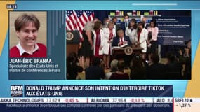 Jean-Eric Branaa (maître de conférences) : Donald Trump distancé dans les sondages par Joe Biden - 03/08
