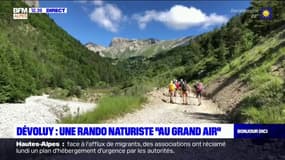 Dévoluy: une randonnée naturiste "au grand air"