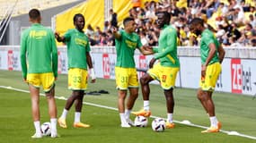 Les joueurs du FC Nantes, le 20 mai 2023