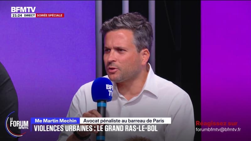 FORUM BFMTV - Violences urbaines: "La plupart des prévenus qui comparaissaient sont des gens qui n'ont pas d'antécédents", assure Martin, avocat pénaliste