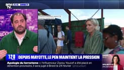 Depuis Mayotte, Le Pen maitient la pression - 05/01